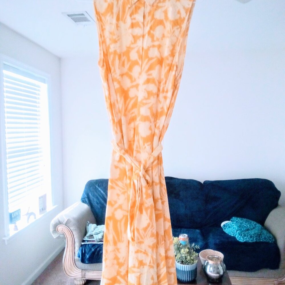 Ann Taylor tailored dress belted